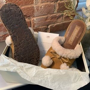 Coach Signature Slippers